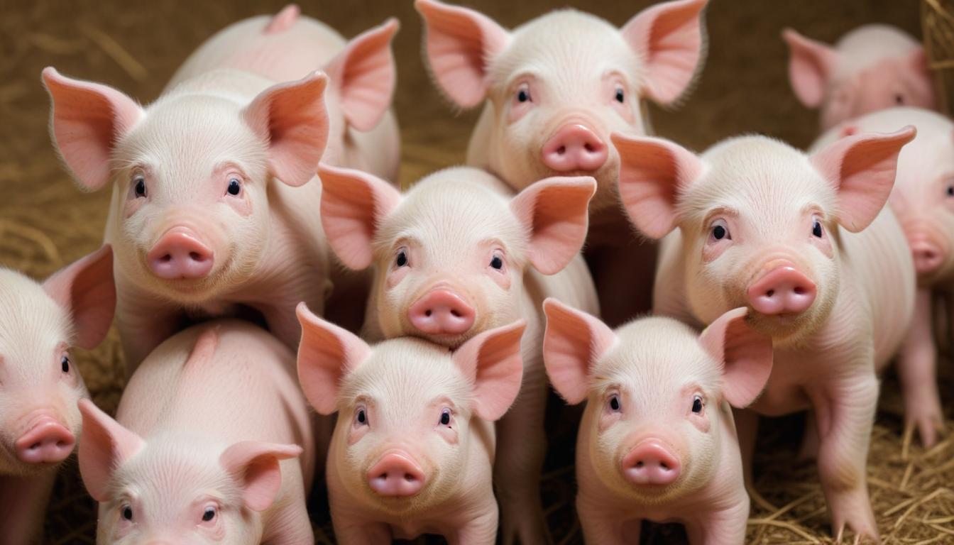 genetic traits passed from pigs to piglets