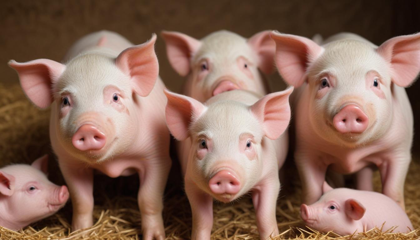 the inheritance of maternal traits in pigs